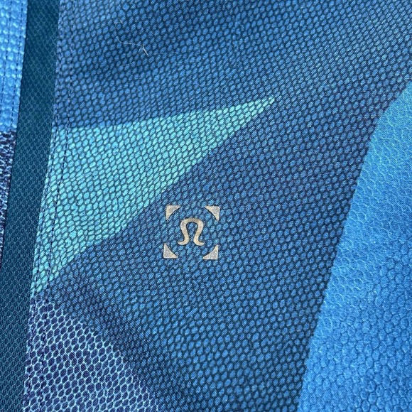 Lululemon Pace Breaker Shorts Mens Medium Blue Camo Unlined Athletic Performance - Picture 10 of 15